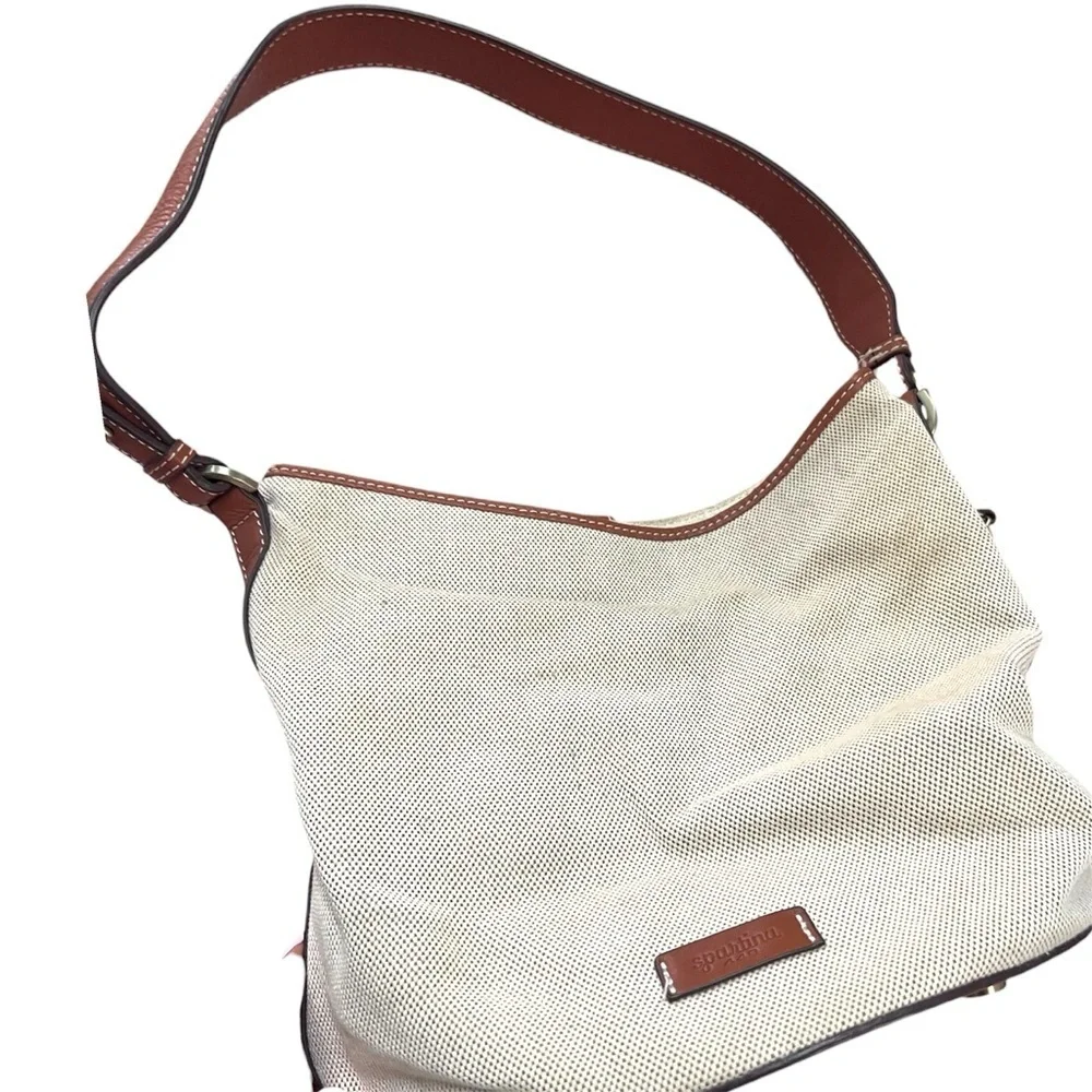 Spartina 449 Reeve Bucket Purse | Woven Saddle Brown